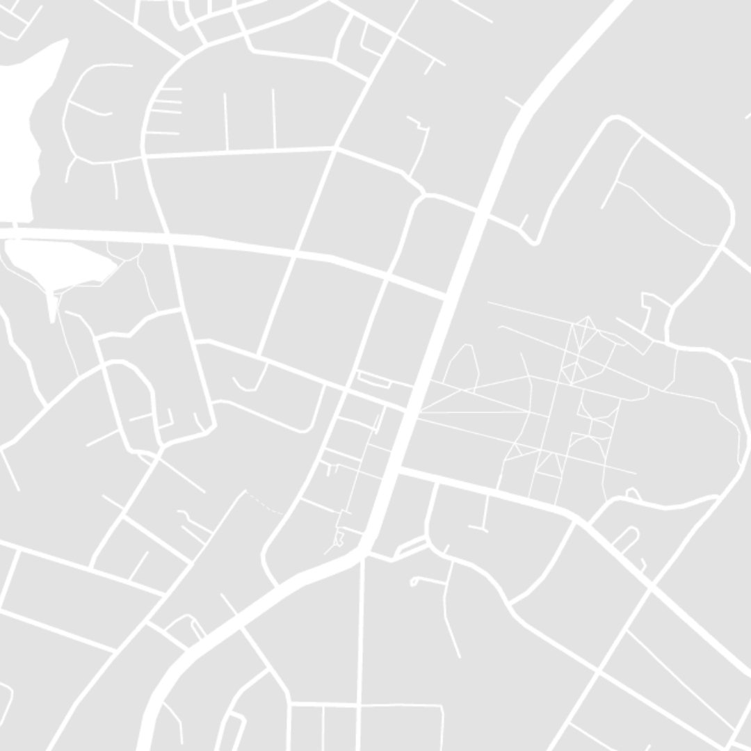 Graphic map of Davidson, NC.