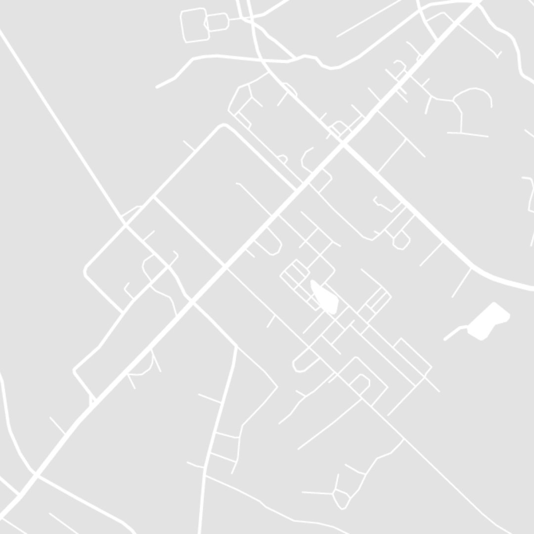 Graphic map of Indian Trail, NC.