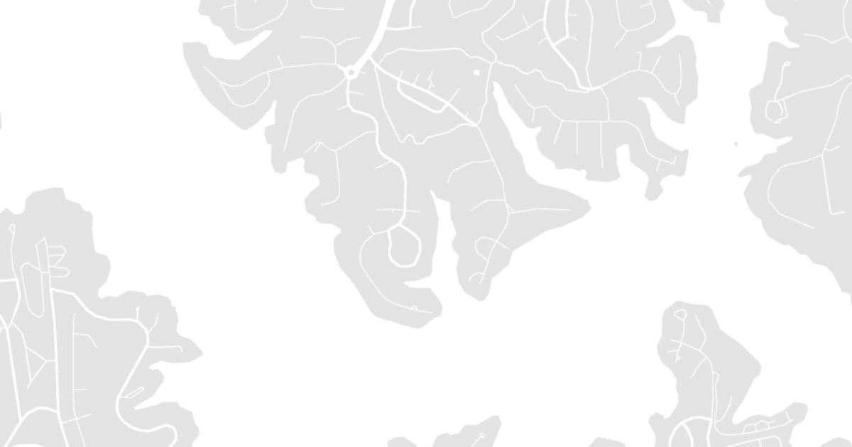 Graphic map of Tega Cay, SC.