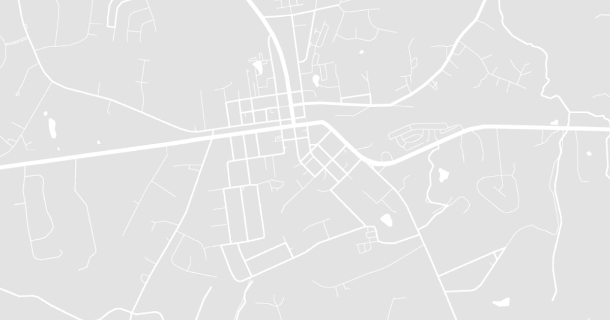 Graphic map of Waxhaw, NC.